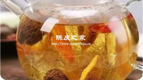 陈皮玉米须茵陈煮水喝功效与作用