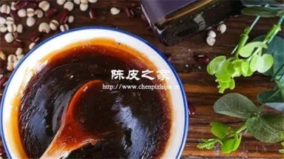 陈皮橘红膏的功效与作用