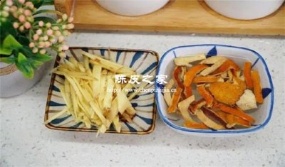 制作姜米茶可以加陈皮吗