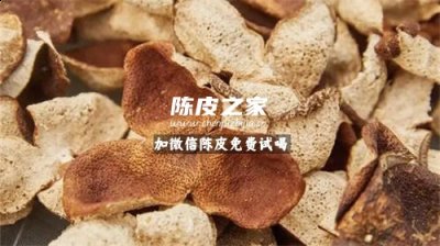 陈皮和什么一起吃健脾养胃