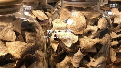 陈皮加红枣泡水喝的功效