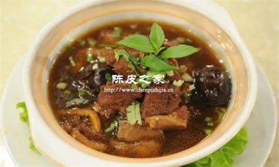 炖羊肉汤要放陈皮吗为什么