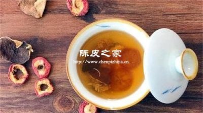 常喝山楂陈皮泡水有什么好处